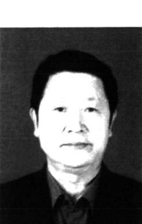 黑白人物证件照片