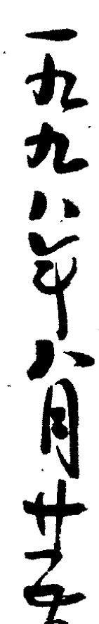 一九九八年八月廿日