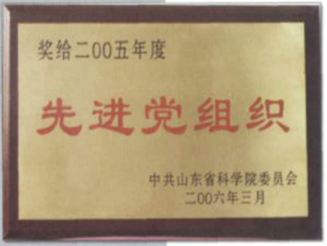 先进党组织奖牌